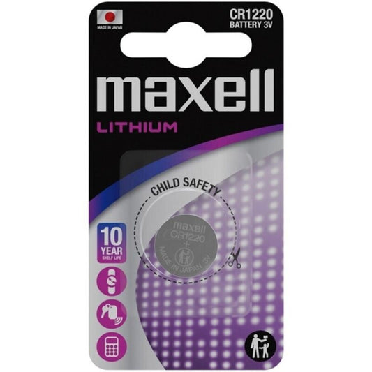 MAXELL - LITHIUM KNOPCEL CR1220 3V BLISTER*1