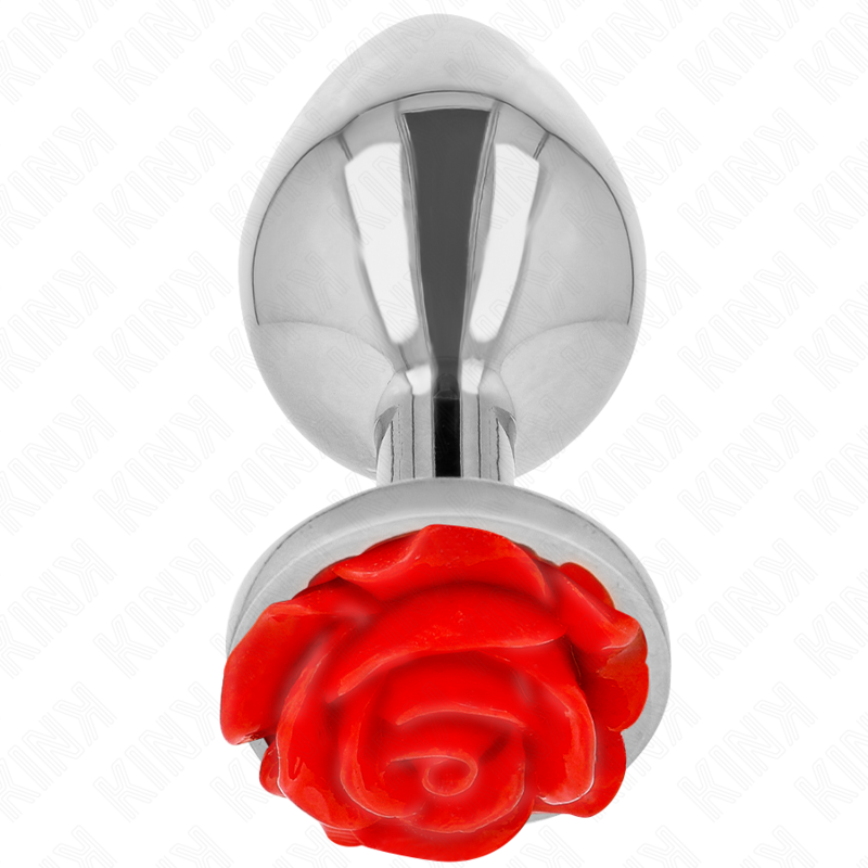 KINK - PLUG ANAL ROODROZE MAAT L