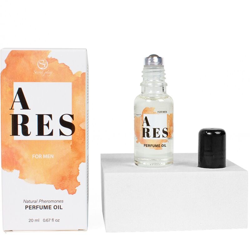 SECRETPLAY - ARES NATUURLIJKE PARFUM FEROMONEN IN OLIE VOOR MANNEN 20 ML