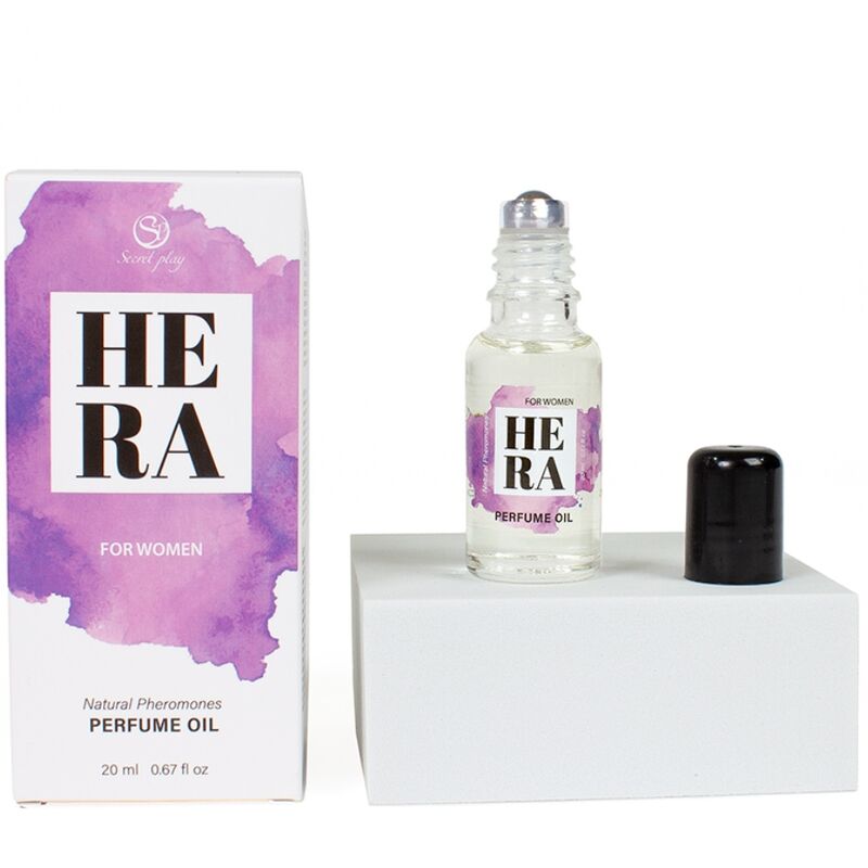 SECRETPLAY - HERA NATUURLIJKE PARFUM FEROMONEN IN OLIE VOOR VROUWEN 20 ML