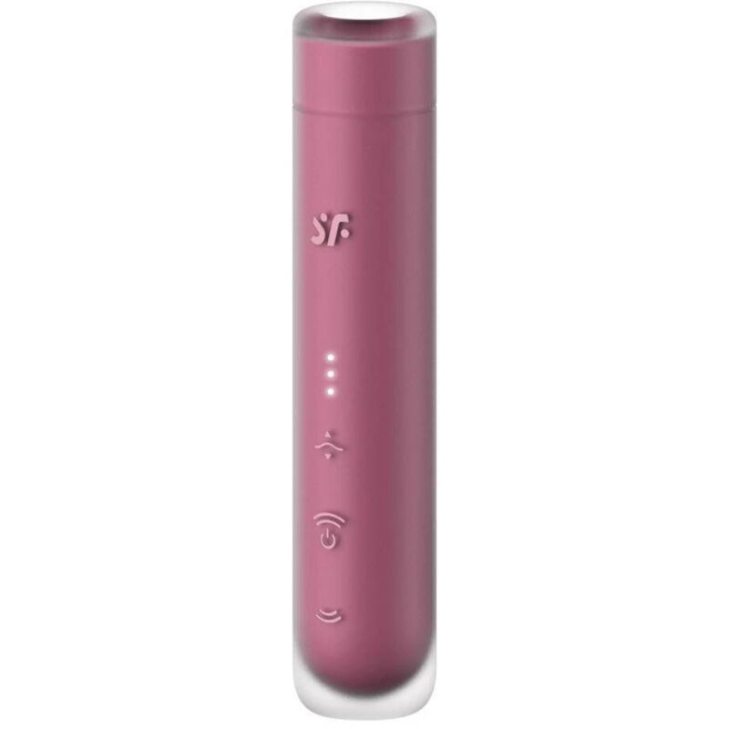 SATISFYER - FIRST KISS WAVE CLITORISSTIMULATOR GARNET
