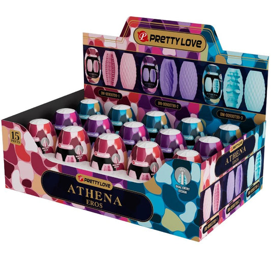 PRETTY LOVE - ATHENA EROS PACK 15 VERSCHILLENDE MANNELIJKE MASTURBATORS