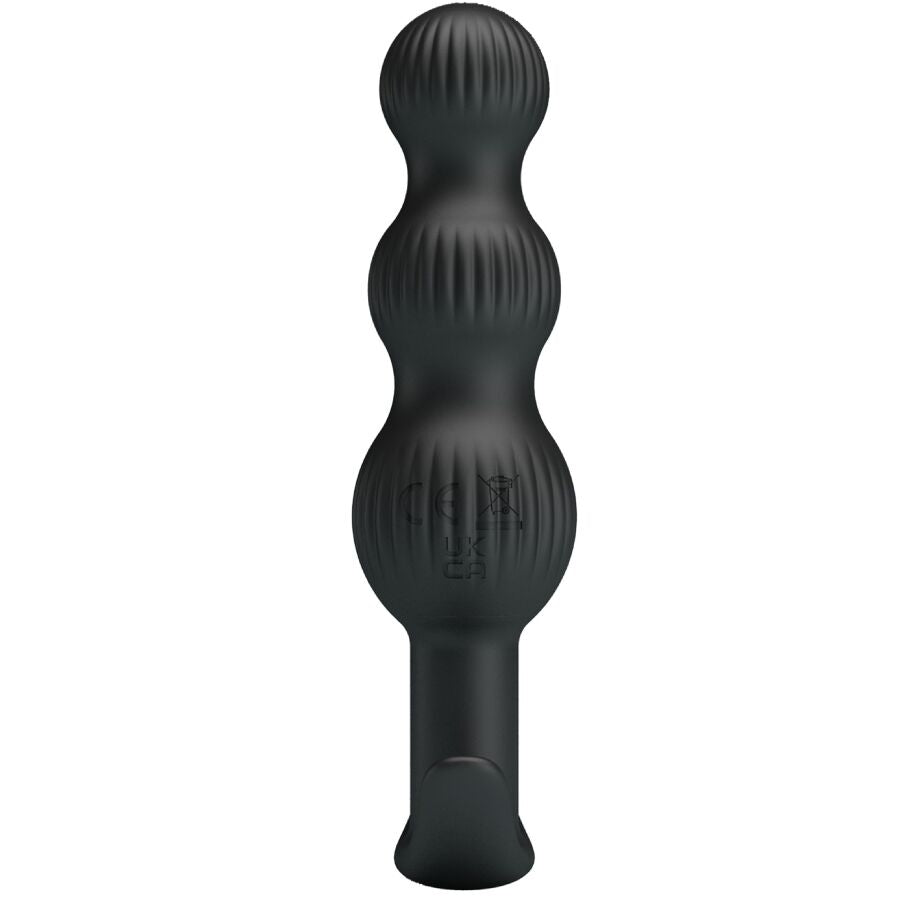 PRETTY LOVE - SIDNEY ANALE VIBRATOR 10 TRILLINGEN ZWART
