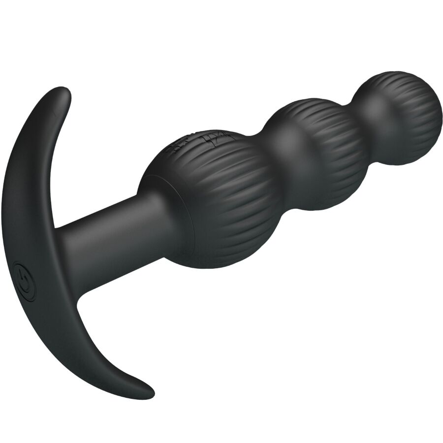 PRETTY LOVE - SIDNEY ANALE VIBRATOR 10 TRILLINGEN ZWART