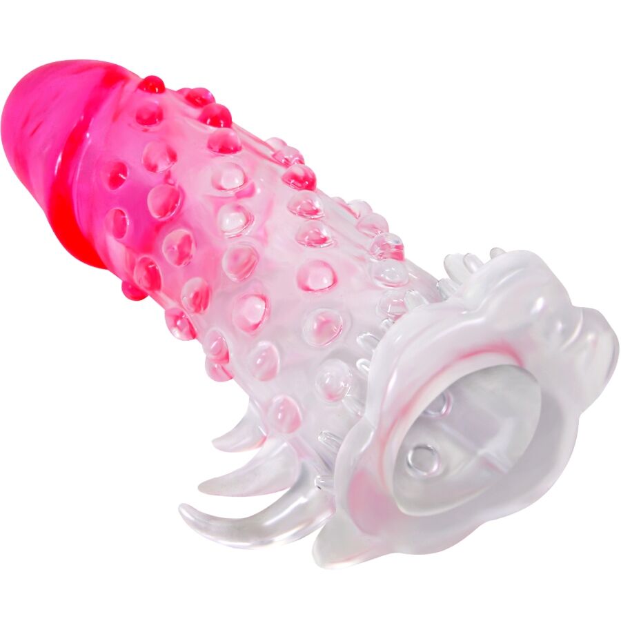PRETTY LOVE - WILFORD REALISTIC VERGROTINGS CONDOOM MET GEDETAILLEERDE PENIS ROZE