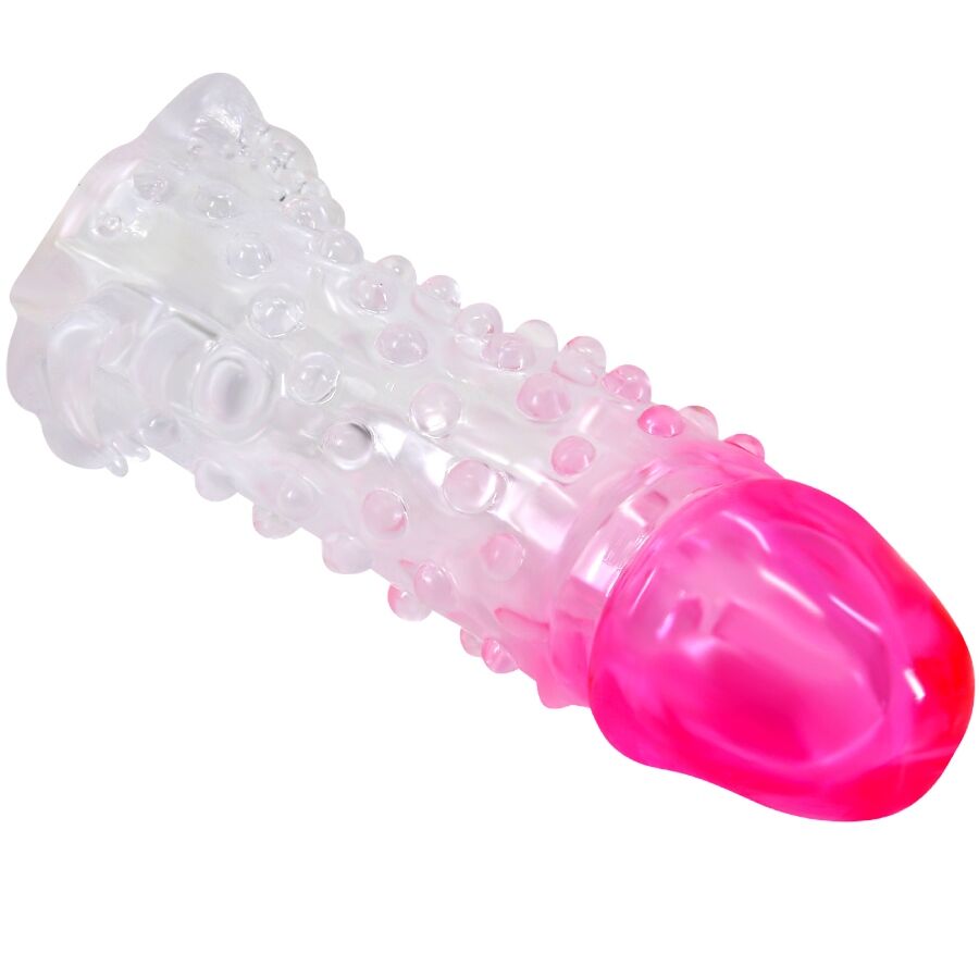 PRETTY LOVE - WILFORD REALISTIC VERGROTINGS CONDOOM MET GEDETAILLEERDE PENIS ROZE
