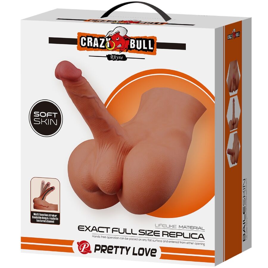 CRAZY BULL - RHYNE BACK REALISTISCHE NATUURLIJKE MASTURBATOR