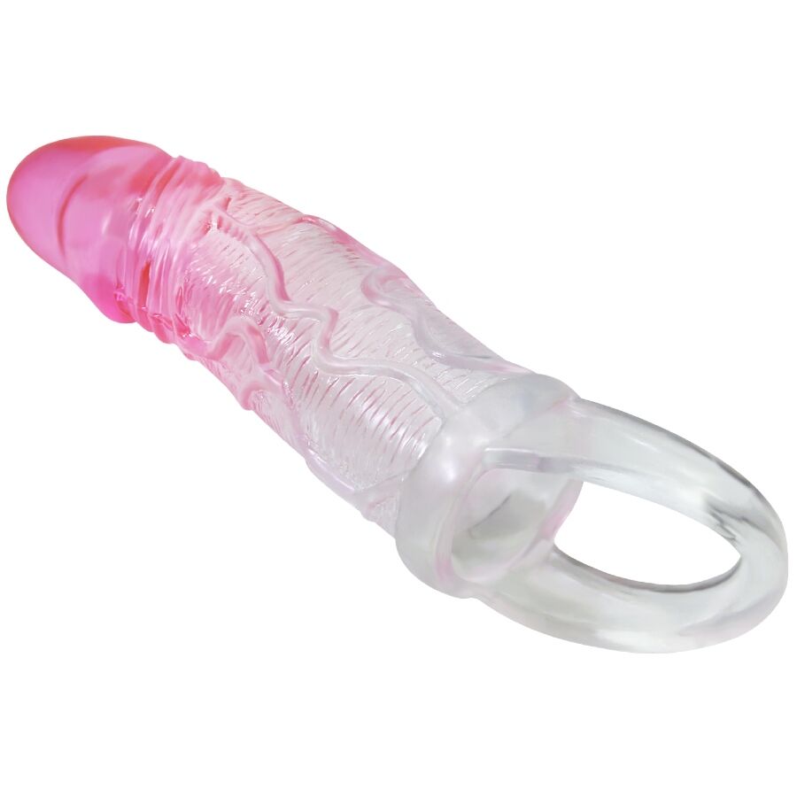PRETTY LOVE - ODES REALISTIC 2 CM VERGROTINGSCONDOOM VOOR PENIS ROZE