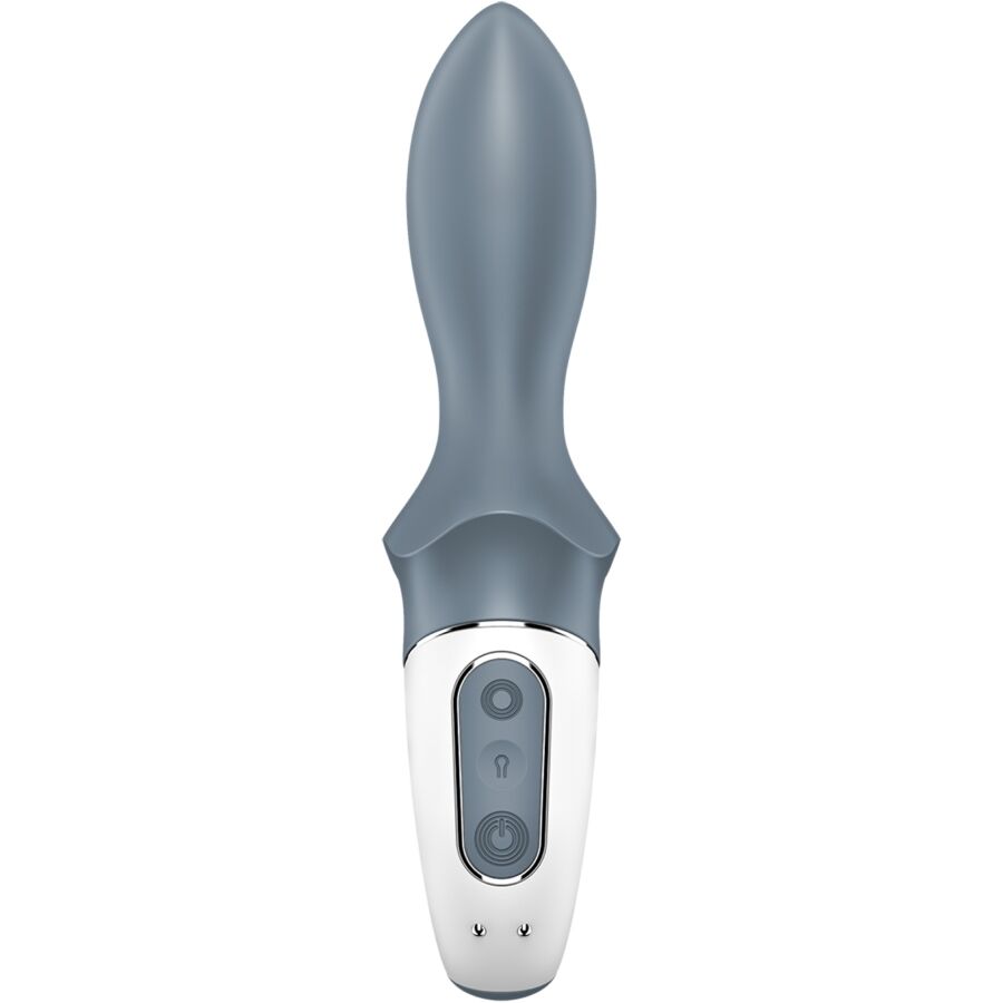 SATISFYER - AIR PUMP BOOTY 1 ANALE OPBLAASBARE VIBRATOR GRIJS