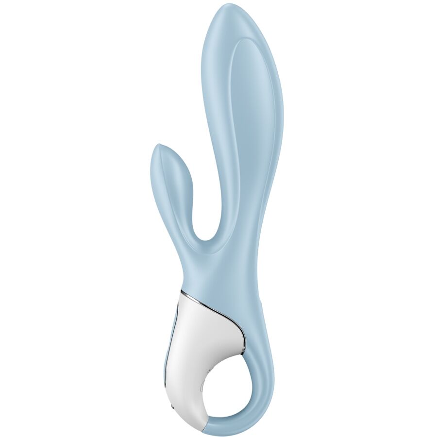 SATISFYER - AIR PUMP BUNNY 1 OPBLAASBARE KONIJN VIBRATOR BLAUW