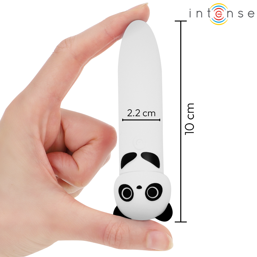 INTENSE - POH PANDA TRILLENDE KOGEL USB OPLAADBAAR 10 X 2,2 CM