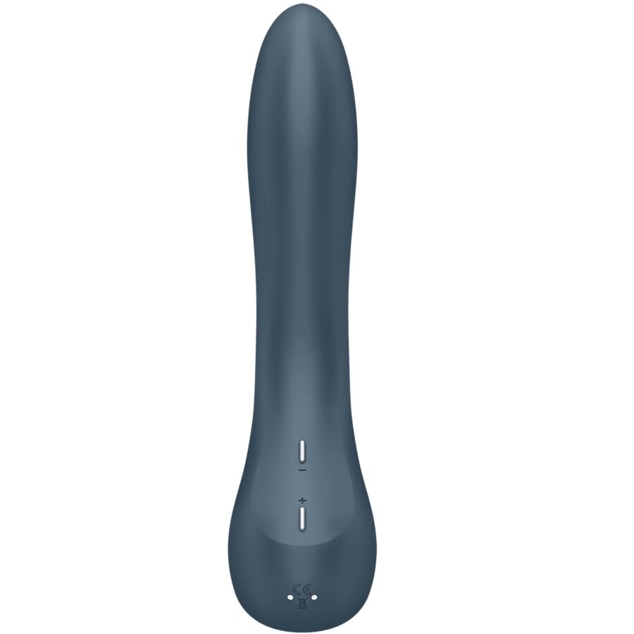 SATISFYER - G-SPOT WAVE 4 12 TRILLINGS PROGRAMMA VIBRATOR DONKERGRIJS