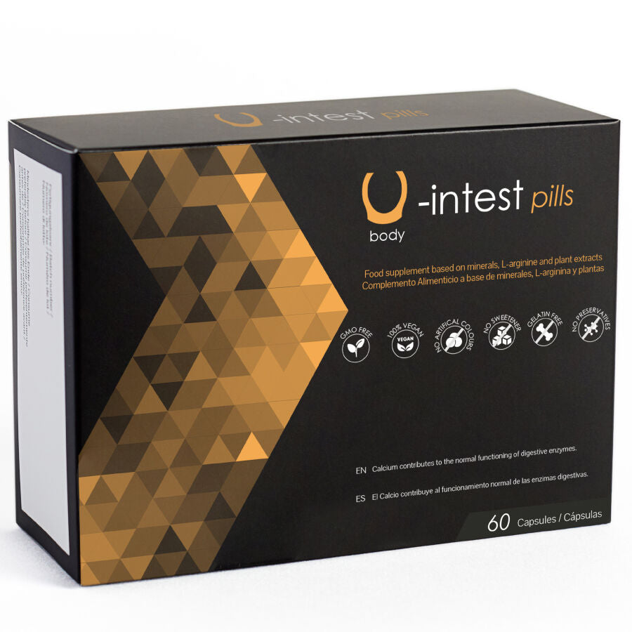 500 COSMETICA -U-INTEST CAPSULES TER VOORKOMING VAN AAMBEIEN - 60 CAPSULES