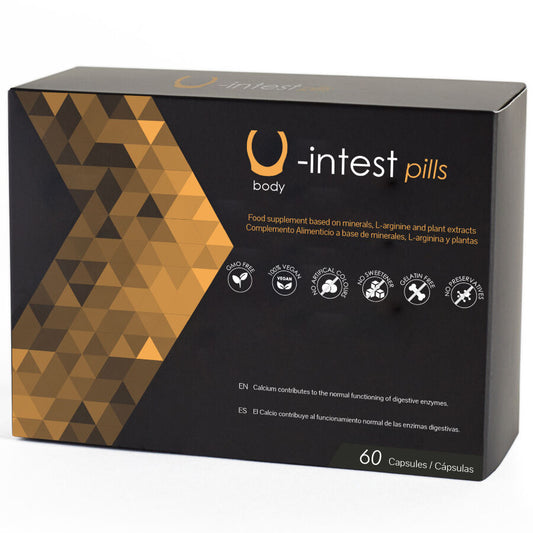 500 COSMETICA -U-INTEST CAPSULES TER VOORKOMING VAN AAMBEIEN - 60 CAPSULES