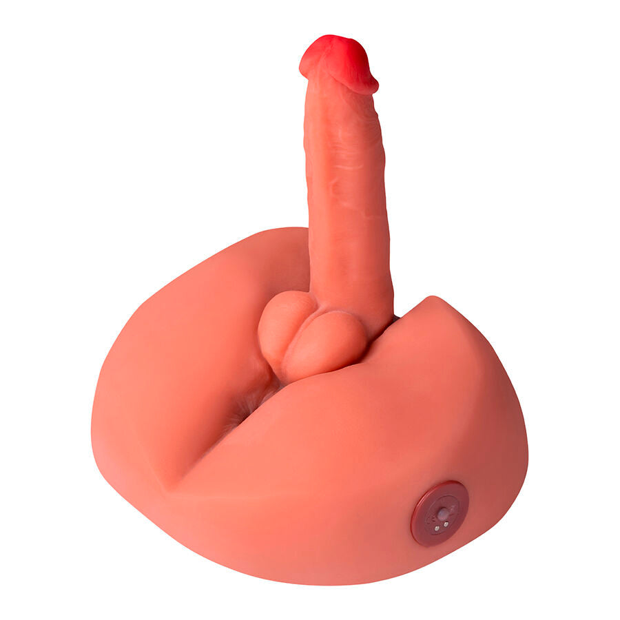 XISE - HONEY REALISTISCHE DILDO MASTEURBEERDER MET TRILLING 25 CM