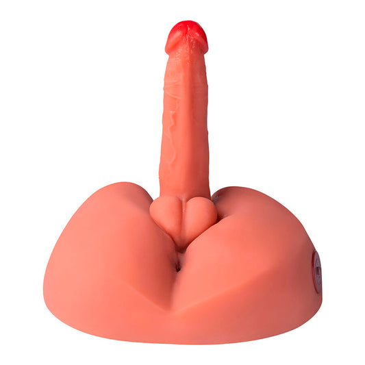 XISE - HONEY REALISTISCHE DILDO MASTEURBEERDER MET TRILLING 25 CM