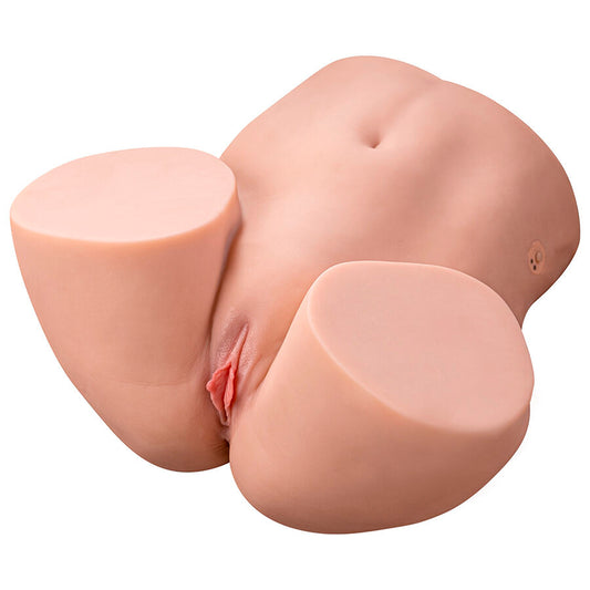 XISE - ETHEL REALISTISCHE VAGINA MASTURBATOR MET MULTI-POSITIE VIBRATIE