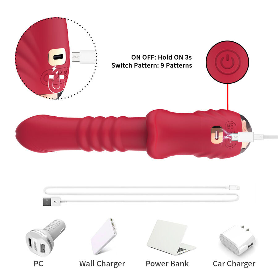ARMONY - PUNT A STIMULERENDE VIBRATOR DILDO ROOD