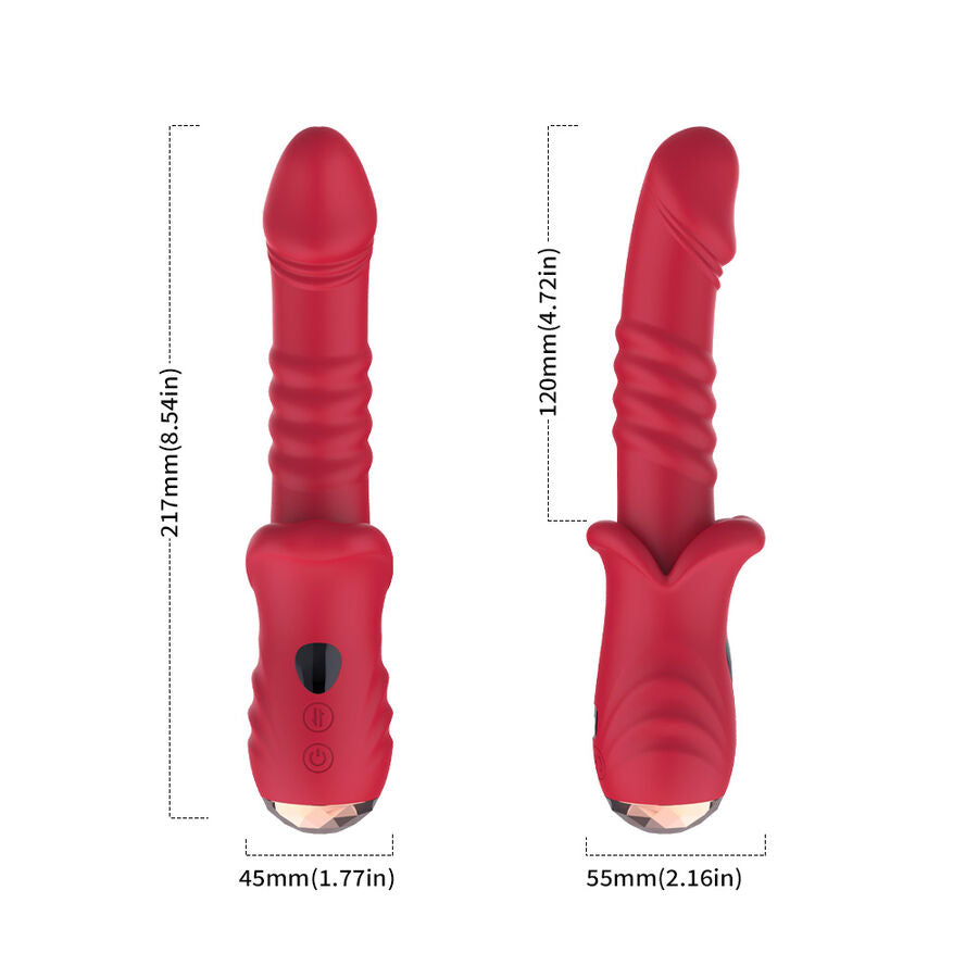ARMONY - PUNT A STIMULERENDE VIBRATOR DILDO ROOD