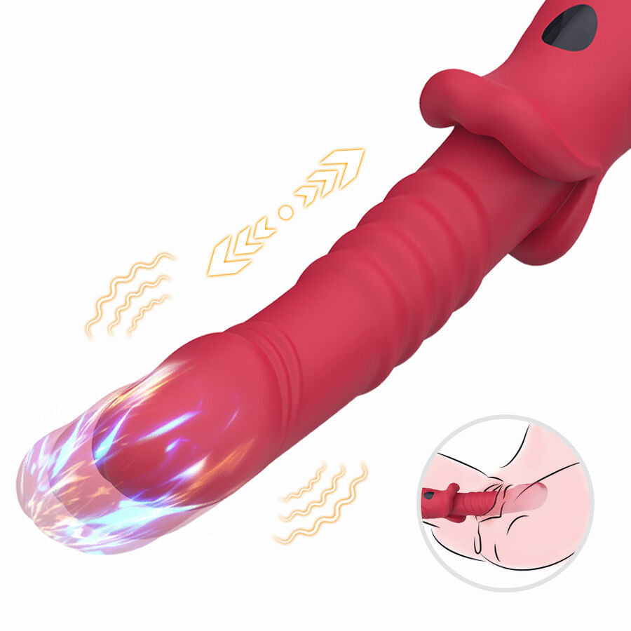 ARMONY - PUNT A STIMULERENDE VIBRATOR DILDO ROOD