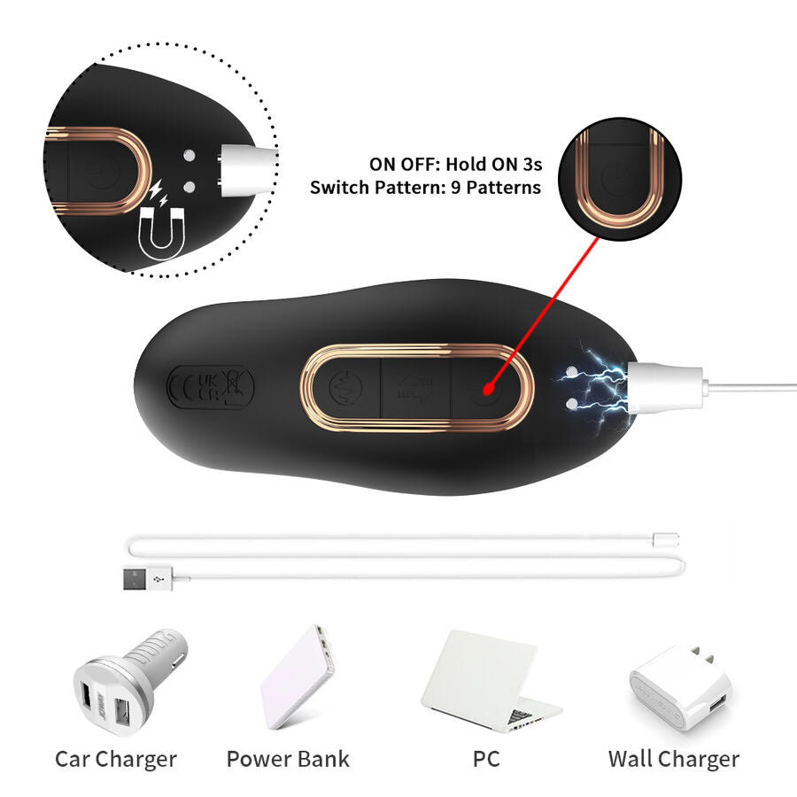 ARMONY - ANAAL PROSTAAT VIBRATOR AFSTANDSBEDIENING ZWART