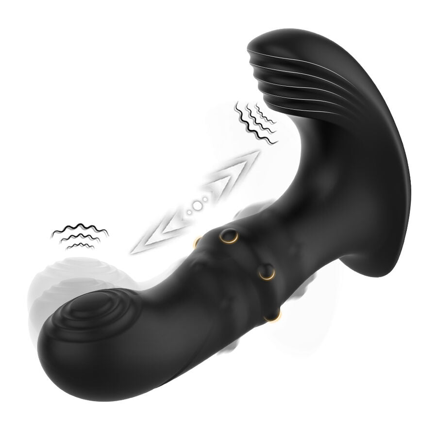ARMONY - ANAAL PROSTAAT VIBRATOR AFSTANDSBEDIENING ZWART