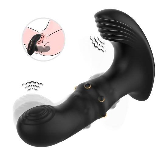 ARMONY - ANAAL PROSTAAT VIBRATOR AFSTANDSBEDIENING ZWART