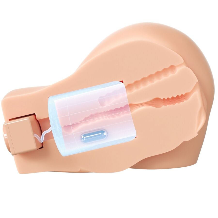 PDX ELITE - BACK THAT ASS UP REALISTISCHE TRILLENDE VAGINA EN ANUS MASTURBATOR