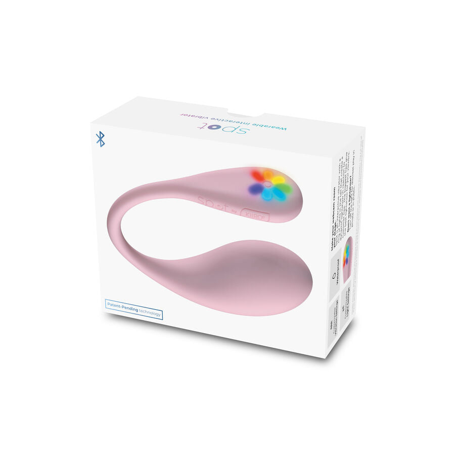 KIIROO - SPOT KISS ME U-VORMIGE VIBRATOR ROZE