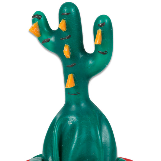 CONDOMERIE - HANDGESCHILDERDE FUN CONDOMS CACTUS GELIJMD
