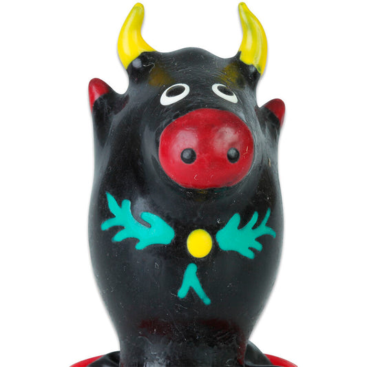 CONDOMERIE - HANDGESCHILDERDE NIEUWSHEID CONDOMS BULL ZWART MODEL 1