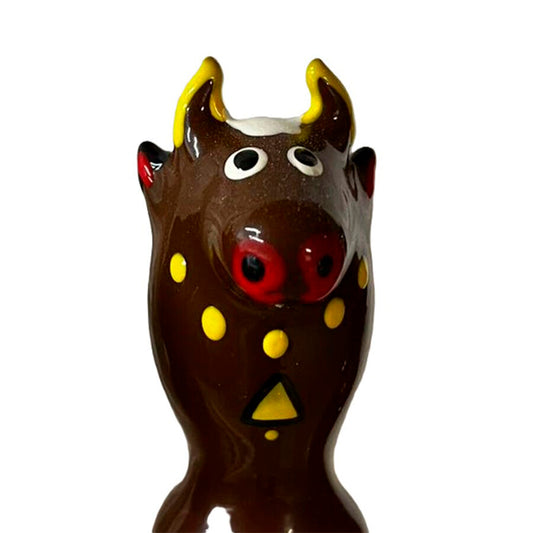 CONDOMEWINKEL - MET DE HAND BESCHILDERDE NIEUWIGHEID CONDOMS BULL ZWART MODEL 2