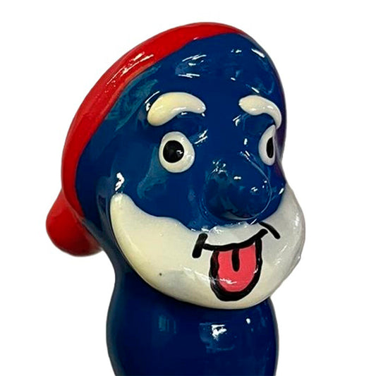 CONDOMERIE - HANDGESCHILDERDE NIEUWIGHEIDSCONDOS OPA BLAUW