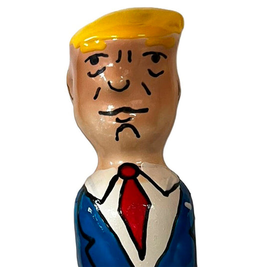 CONDOMERIE - HANDGESCHILDERDE FUN CONDOMS GRUMPY TRUMP