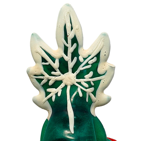 CONDOMERIE - HANDGESCHILDERDE NIEUWIGHEID CONDOMS CANNABIS MODEL 2