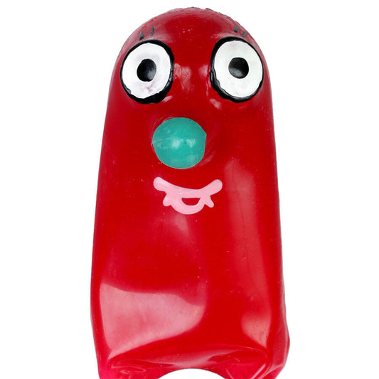 CONDOMERIE - HANDGESCHILDERDE NIEUWIGHEIDSCONDOMS NIEUWSGIERIG XL