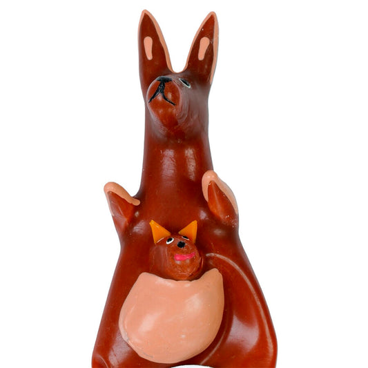 CONDOMERIE - HANDGESCHILDERDE NIEUWIGHEID CONDOMS KANGOEROE MODEL XL