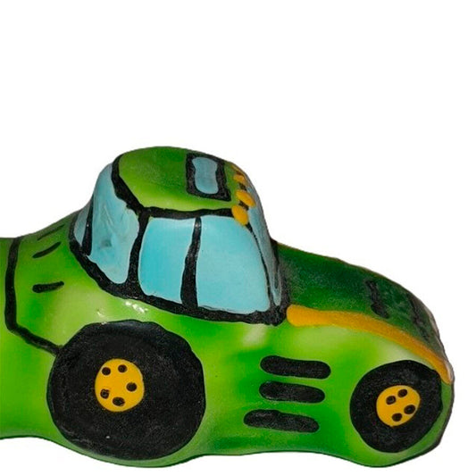 CONDOMERIE - HANDGESCHILDERDE NIEUWSHEID CONDOMS TRACTOR GROEN XL