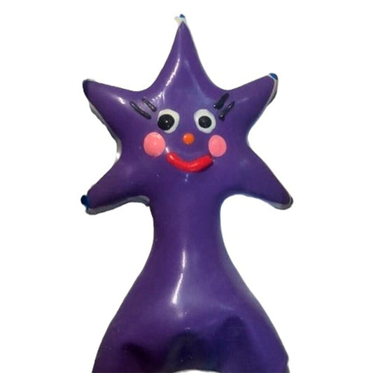 CONDOMERIE - HANDGESCHILDERDE NIEUWIGHEID CONDOMS HAPPY STAR XL
