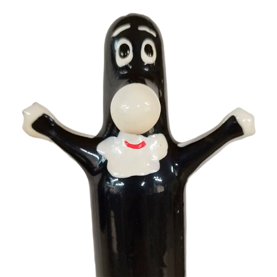 CONDOMERIE - HANDGESCHILDERDE NIEUWIGHEIDSCONDOMS HAPPY PUPPET XL