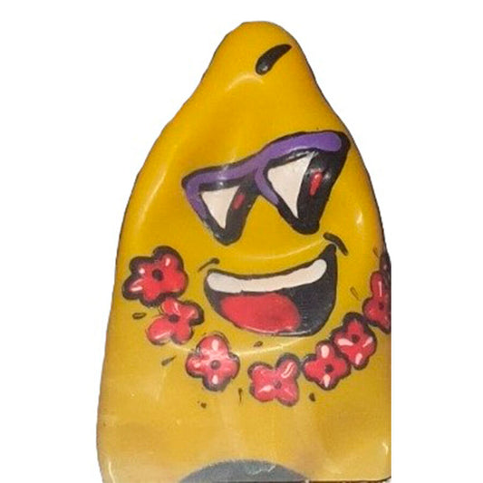 CONDOMERIE - HANDGESCHILDERDE NIEUWIGHEIDSCONDOMS FRIKI TIKI XL