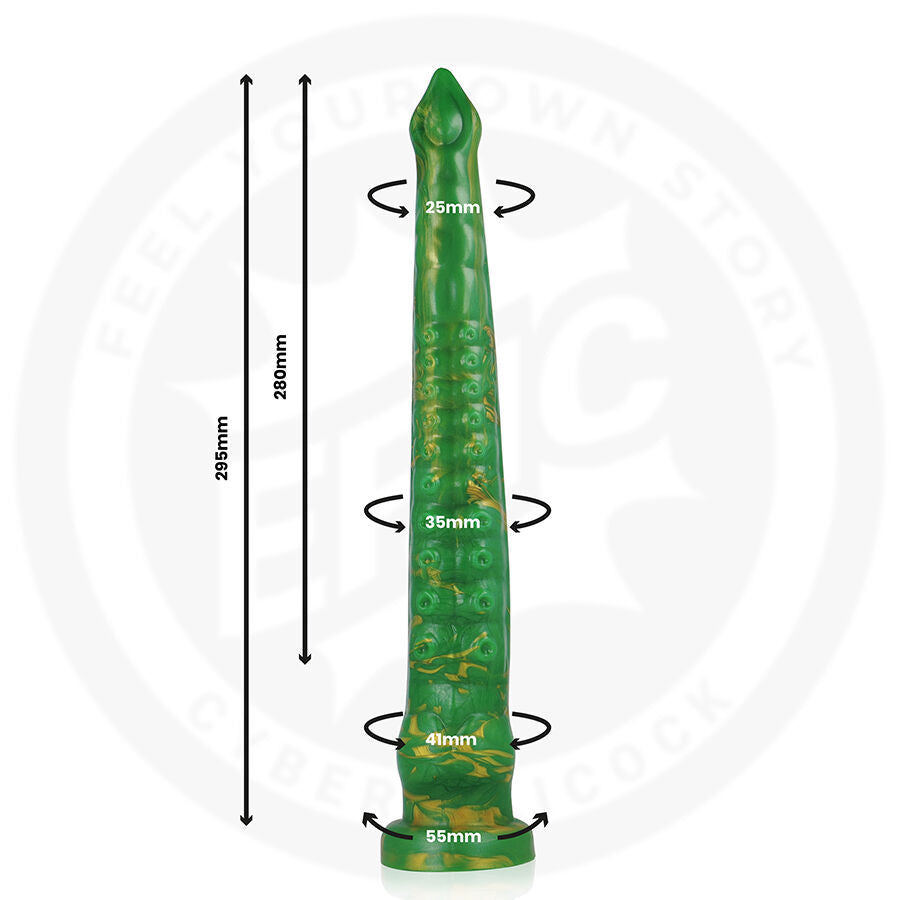 EPIC - DILDO HYLOS GROENE FLITS