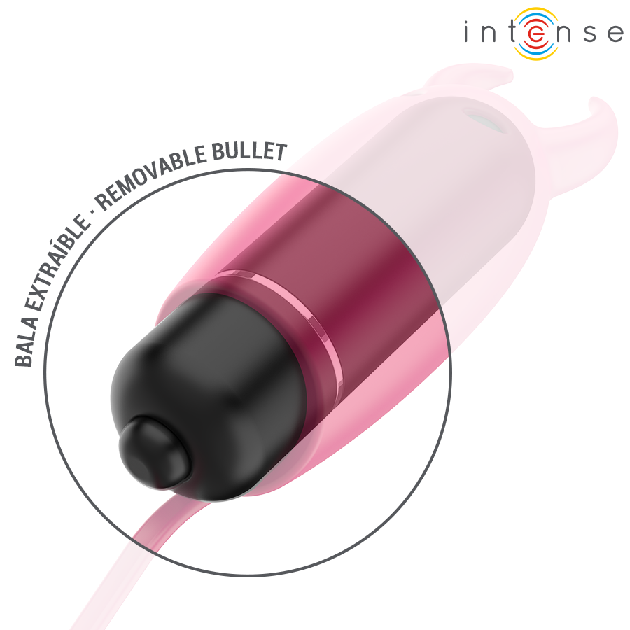 INTENSE - SCARLET TRILLENDE KOGEL RODE DEMOON 9,3 X 2,4 CM