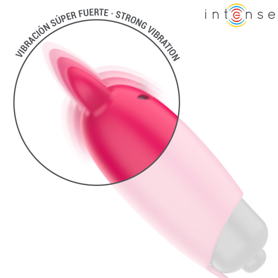 INTENSE - SCARLET TRILLENDE KOGEL RODE DEMOON 9,3 X 2,4 CM