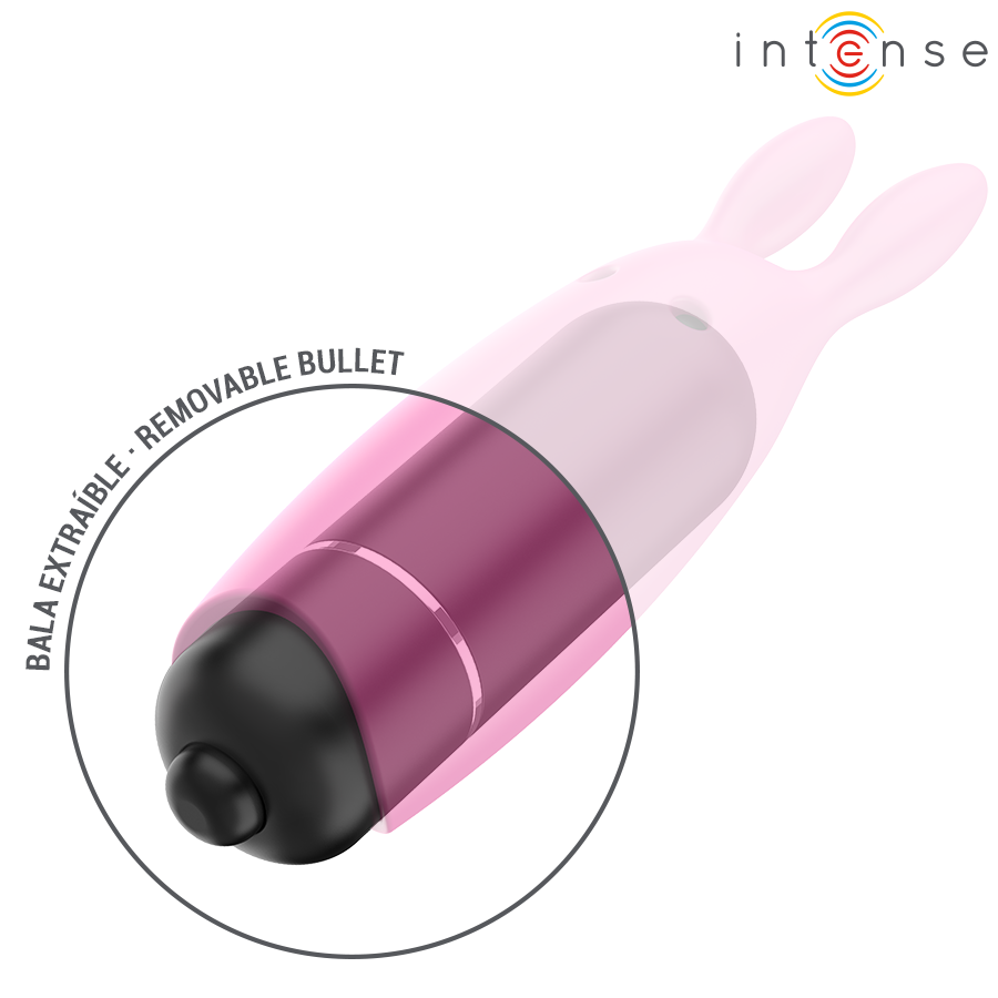 INTENSE - HOPPER ROZE TRILLENDE KOGEL 8.3 X 2.4 CM