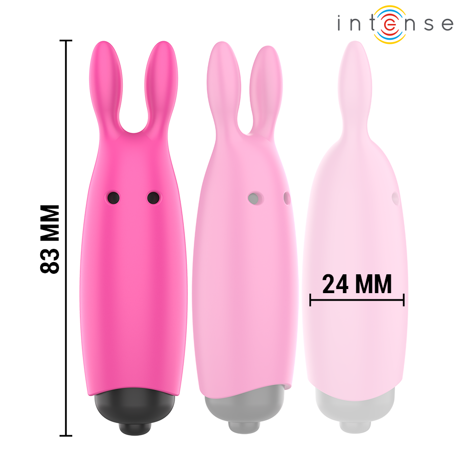 INTENSE - HOPPER ROZE TRILLENDE KOGEL 8.3 X 2.4 CM