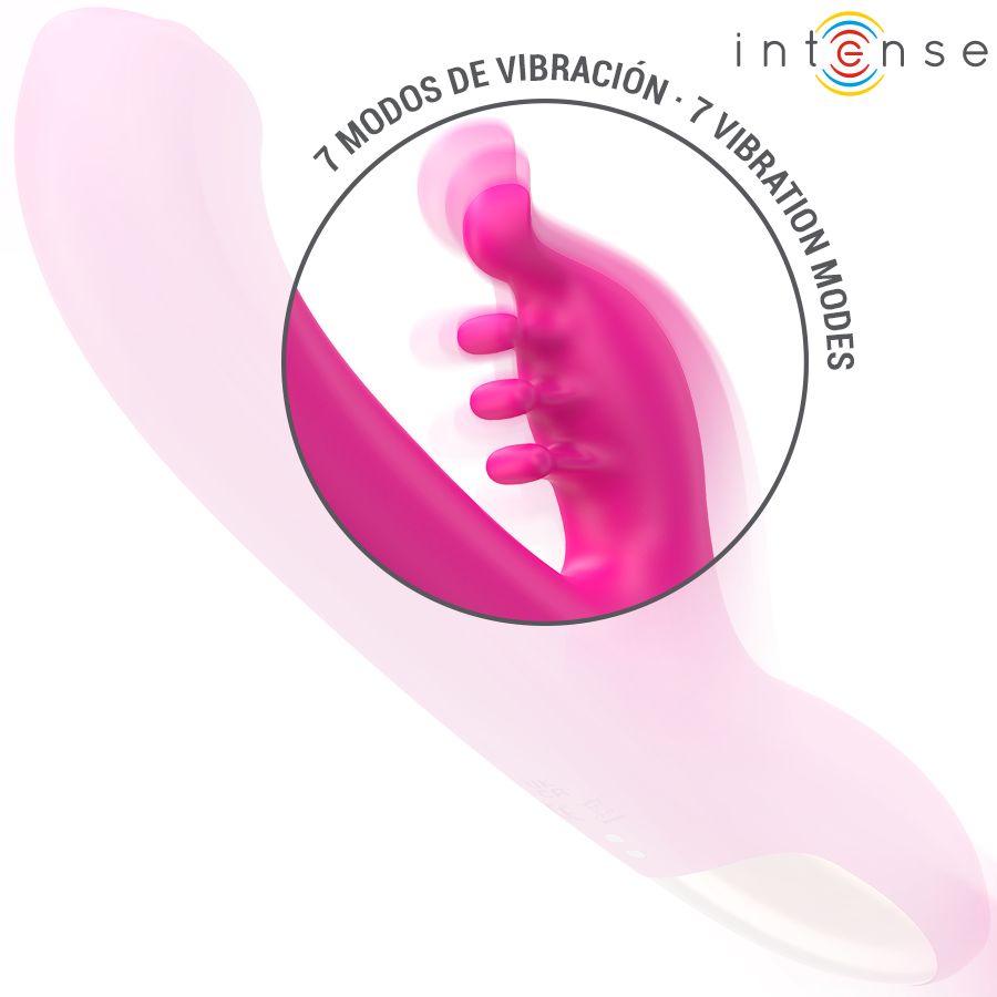 INTENSE - CHRISTINA MULTIFUNCTIONELE KONIJNENVIBRATOR 22,5 CM ROZE