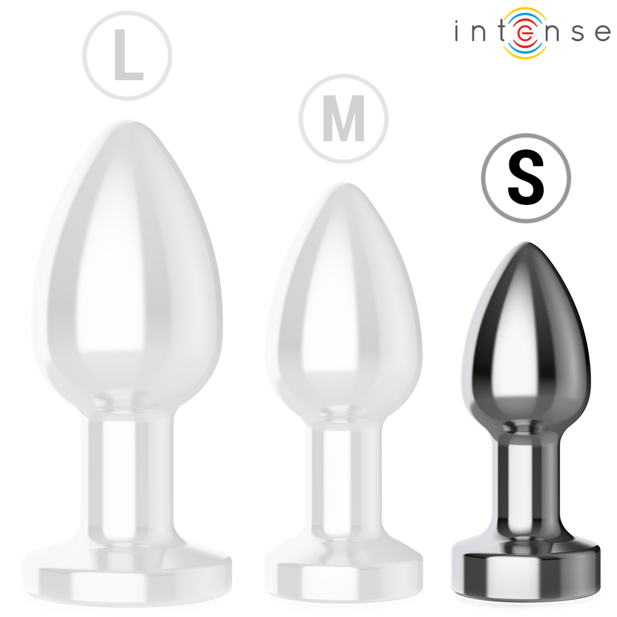 INTENSE - ANAALPLUG 10 TRILLINGEN METAAL MET AFSTANDSBEDIENING S