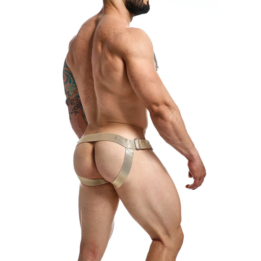 MOB - DNGEON JOCKSTRAP GOUDEN HANENRING ÉÉN MAAT