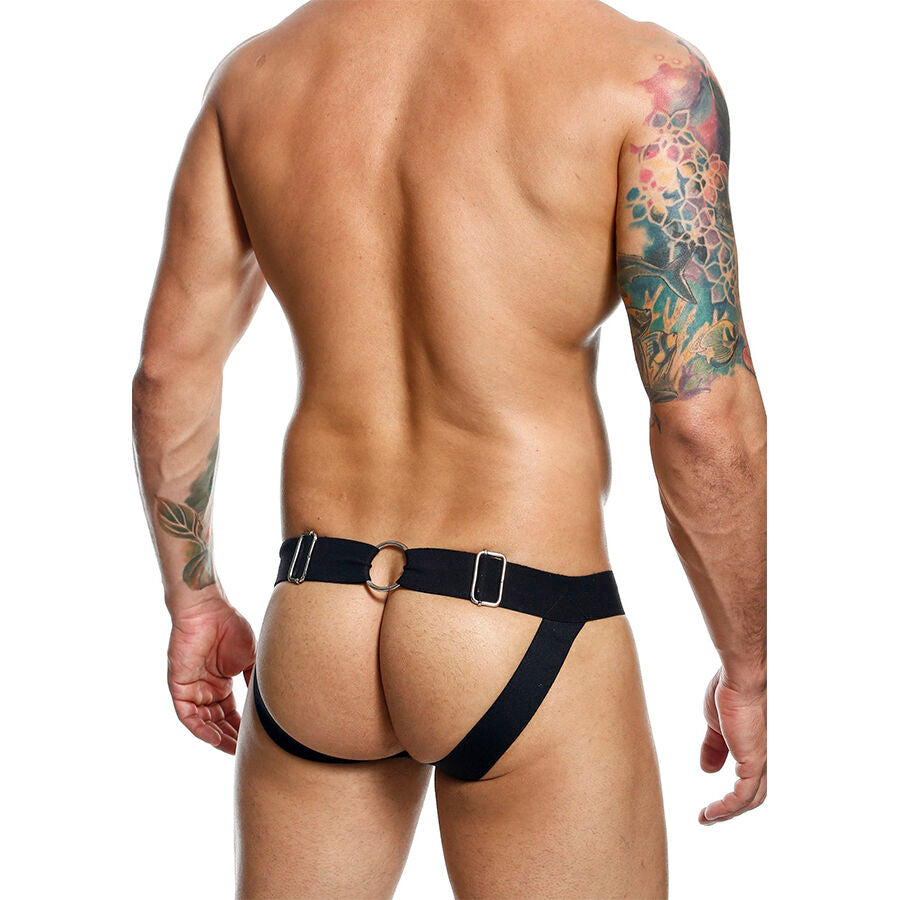 MOB - DNGEON BLACK CHAIN JOCKSTRAP EEN MAAT